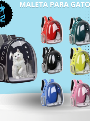 🐾 Maleta Transportadora para Gatos y Perros Pequeños