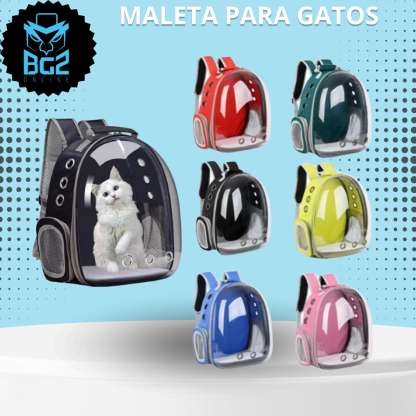 🐾 Maleta Transportadora para Gatos y Perros Pequeños