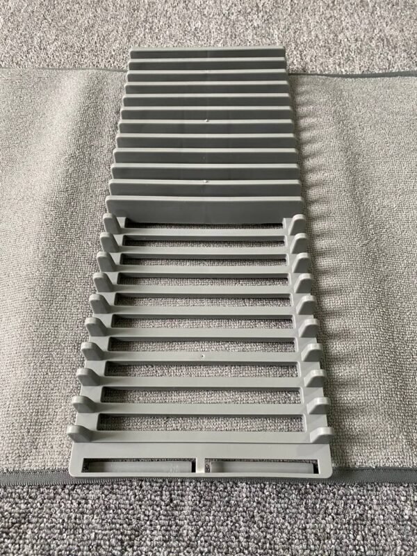 🧼 Tapete Escurridor Absorbente 2 en 1 con Bandeja – Secado Rápido y Organización Perfecta