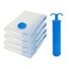 🧳 Kit 5 Bolsas de Empaque al Vacío + Bomba Manual