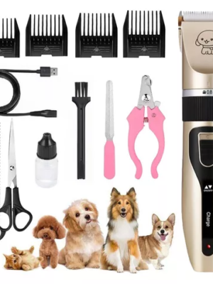 🐶✂️ Máquina Cortapelo Profesional para Mascotas – Kit Completo 11 en 1