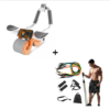 🏋️‍♂️ Combo Máquina Abdominal Automática + Bandas de Resistencia 11 Piezas