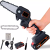 🔥 Mini Motosierra de Mano Portátil 24V – Potente, Liviana y Fácil de Usar 🔥