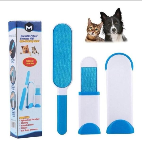 🐾✨ Cepillo Removedor de Pelos y Pelusas – Fur Wizard + Mini de Viaje | Autolimpiable