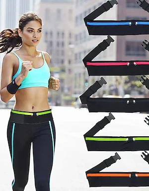 🏃‍♂️🔥 Canguro Deportivo Running | Porta Celular Impermeable con Cinta Reflectiva