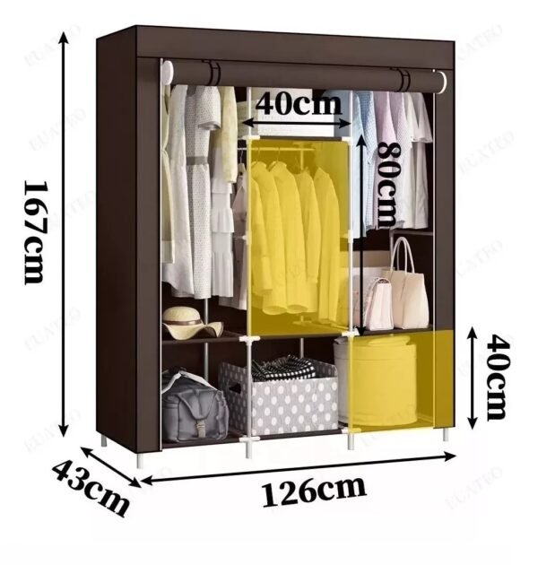 🧺✨ COMBO PREMIUM: Armario 3 Puestos + Zapatero 9 Niveles | Gran Capacidad – Fácil de Armar – Súper Resistente