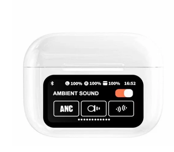 AUDIFONOS TIPO AIRPODS PRO 2 CON PANTALLA LCD 4K – NUEVA GENERACIÓN