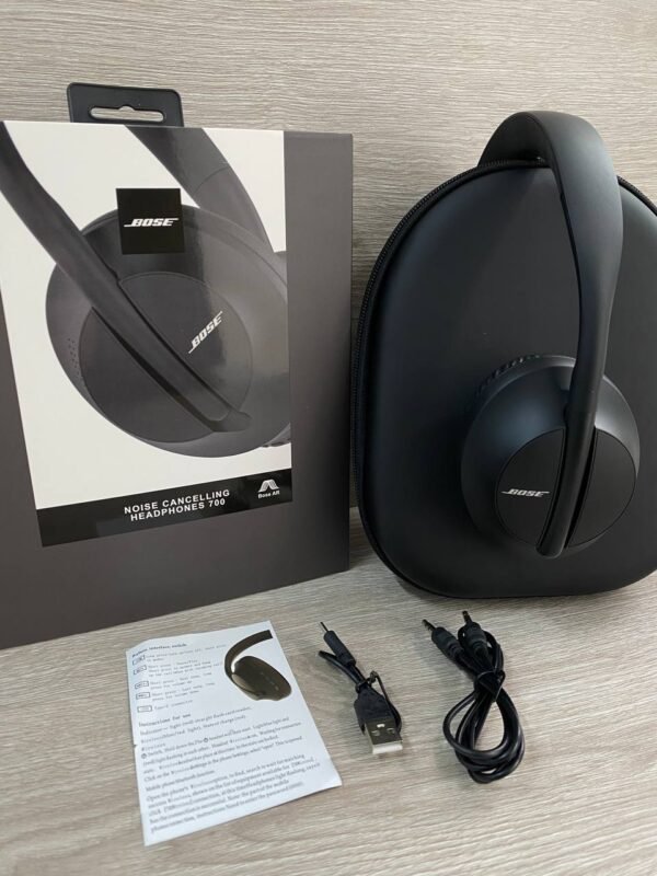🎧 Audífonos Diadema Tipo Bose 700 con Estuche – Cancelación de Ruido Pasiva