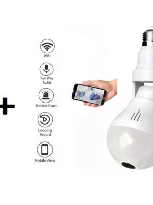 📷 Combo Cámaras de Seguridad WiFi 360° Full HD – Exterior + Interior con Audio Bidireccional