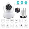 📷 Combo Cámaras de Seguridad WiFi 360° Full HD – Exterior + Interior con Audio Bidireccional