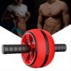 🏋️‍♂️ Rueda Abdominal Profesional Doble – Rodillo Fitness con Rodillera Antideslizante