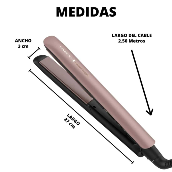 💇‍♀️ Combo Remlngton Plancha Keratina + Secador 3000W – Cabello Brillante y Protegido