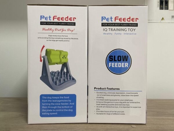 🐶 Comedero Interactivo Slow Feeder con Rodillo para Perros y Gatos