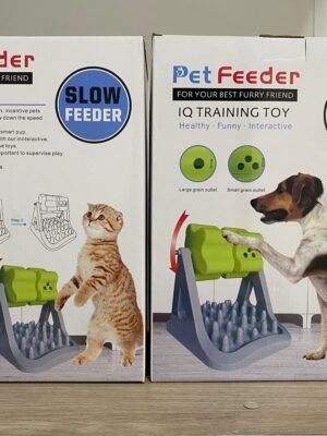 🐶 Comedero Interactivo Slow Feeder con Rodillo para Perros y Gatos