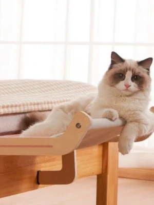 🐾 Flexicama para Gatos – Hamaca Ajustable Premium para Ventana y Muebles