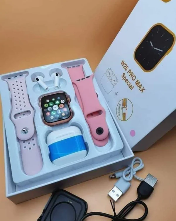 ⏱️ Smartwatch W26 Pro Max Special – Combo Completo