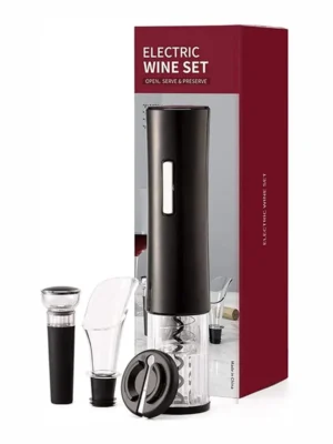 🍷 Sacacorchos Eléctrico para Vino – Set Completo Profesional