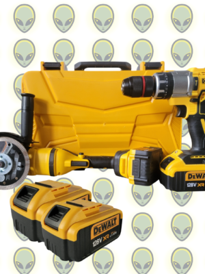 👉 Master Combo GALEX 128V | Taladro 68V + Pulidora Brushless 128V + Maletín