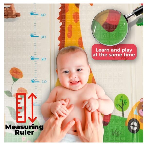 🧸 Alfombra Plegable de Juego para Bebé – Tapete de Gateo Antideslizante 150x200 cm