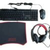 🎮 Combo Gamer 4 en 1 AOAS – Teclado + Mouse + Audífonos + Pad Mouse