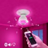 💡 Bombillo Parlante LED RGB con Bluetooth y Control Remoto