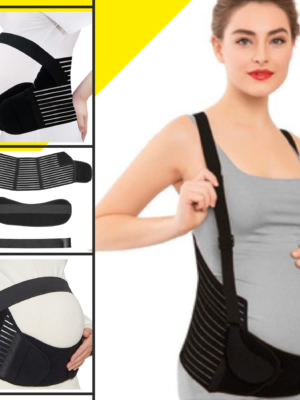 🤰 Faja Materna Prenatal de Soporte Lumbar Ajustable