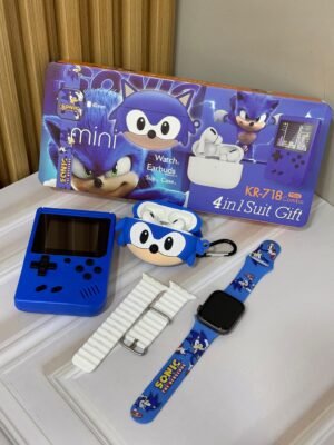 🎁 Kit de Regalo 4 en 1 – Edición Especial Hello Kitty / Spiderman / Mario / Sonic