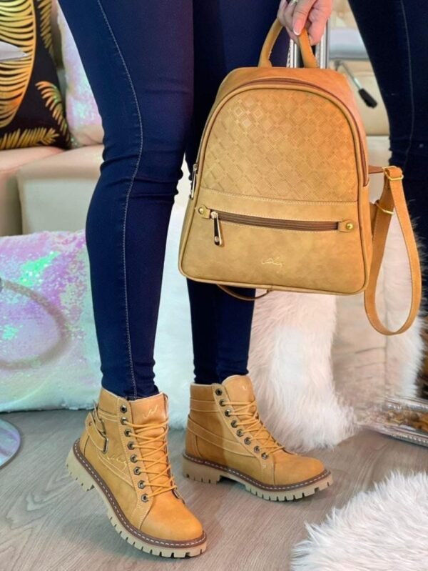 ✨👢 HERMOSO COMBO BOLSO + BOTÍN VÉLEZ 👜✨