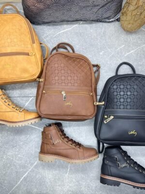 ✨👢 HERMOSO COMBO BOLSO + BOTÍN VÉLEZ 👜✨