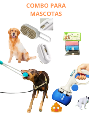 🐾 COMBO PARA MASCOTAS – Todo lo que necesitas para cuidar a tu mejor amigo 🐶✨