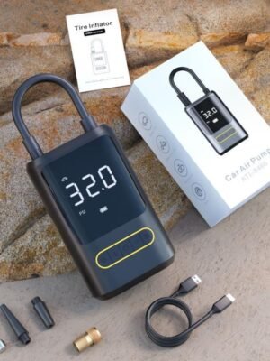 🔋🚗 Compresor de Aire Portátil Recargable Premium – Infla Todo en Minutos