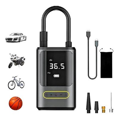 🔋🚗 Compresor de Aire Portátil Recargable Premium – Infla Todo en Minutos