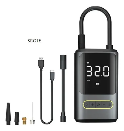 🔋🚗 Compresor de Aire Portátil Recargable Premium – Infla Todo en Minutos