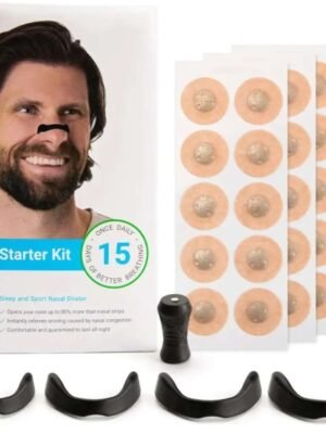 🌬️ Dilatador Nasal Antirronquidos – Kit de Inicio 15 Días