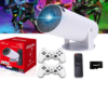 🎮📽️ Proyector Portátil Mini Android para Juegos + 20.000 Juegos + 2 Gamepads Inalámbricos
