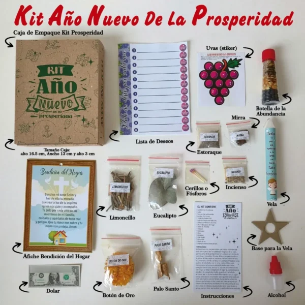 🎆 Kit Año Nuevo de la Prosperidad – Edición Limitada 2025 ✨