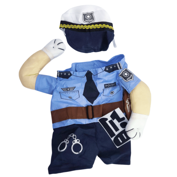 🐾 DISFRAZ DE POLICÍA PARA MASCOTAS – EL HÉROE MÁS TIERNO DEL HOGAR 🚓
