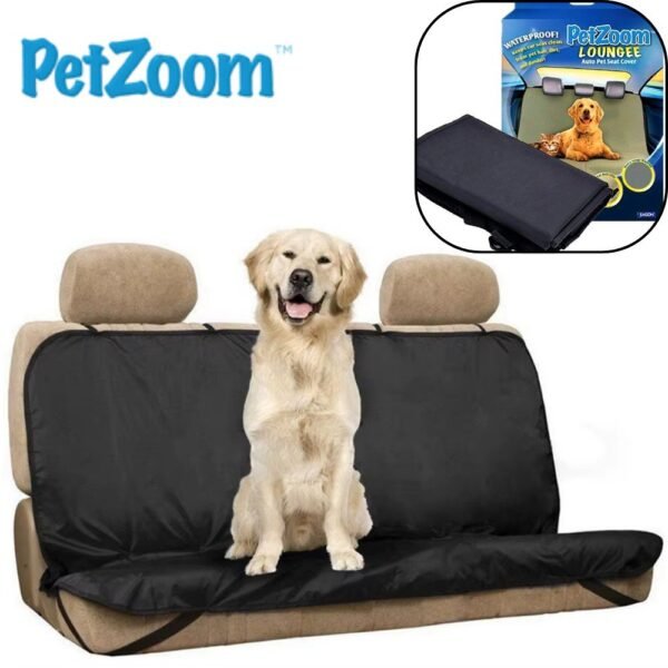 🐾 Forro Protector PetZoom para Asientos de Carro – Impermeable y Antideslizante