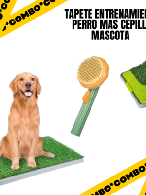 🐶✨ COMBO: Tapete de Entrenamiento para Perro + Cepillo Removedor de Pelo