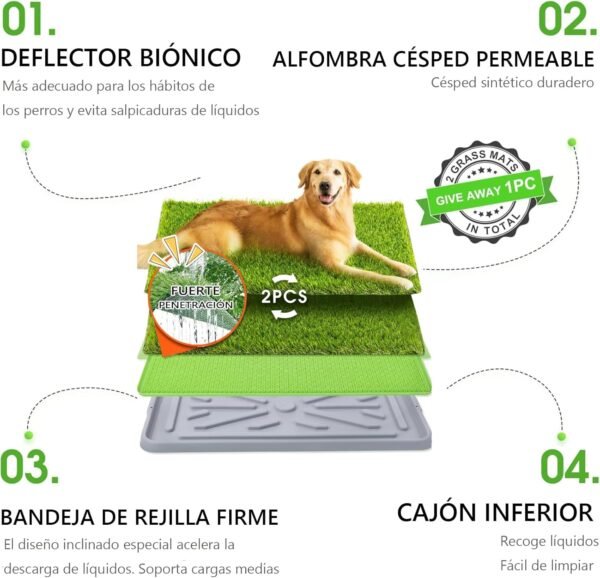 🐶✨ COMBO: Tapete de Entrenamiento para Perro + Cepillo Removedor de Pelo