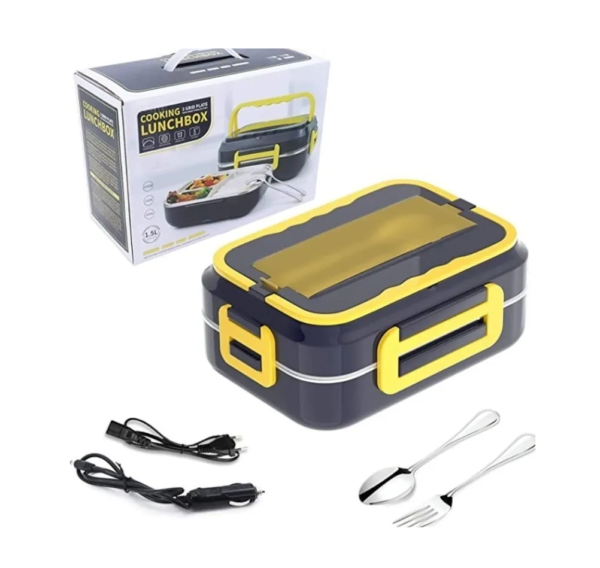 🔥 Lonchera Térmica Eléctrica Portátil Bivolt – 12V/24V + 110/220V