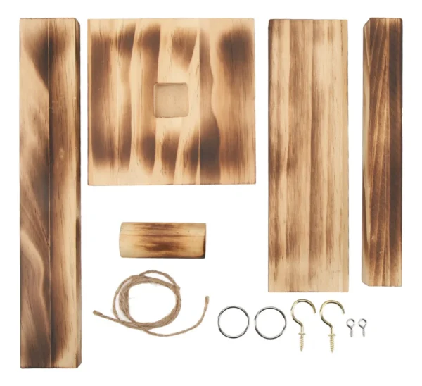 🪵🎯 Juego de Aros y Gancho de Madera – Diversión para Todas las Edades