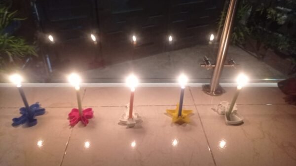 🎄✨ Set x 20 Porta Velas Navideños – Colores y Figuras Surtidas ✨🎄