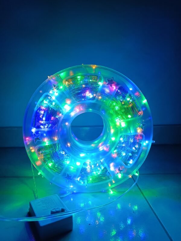 ✨🎄 LUZ LED NAVIDEÑA 50 METROS – 400 BOMBILLOS – MULTICOLOR / BLANCO CÁLIDO 🎄✨