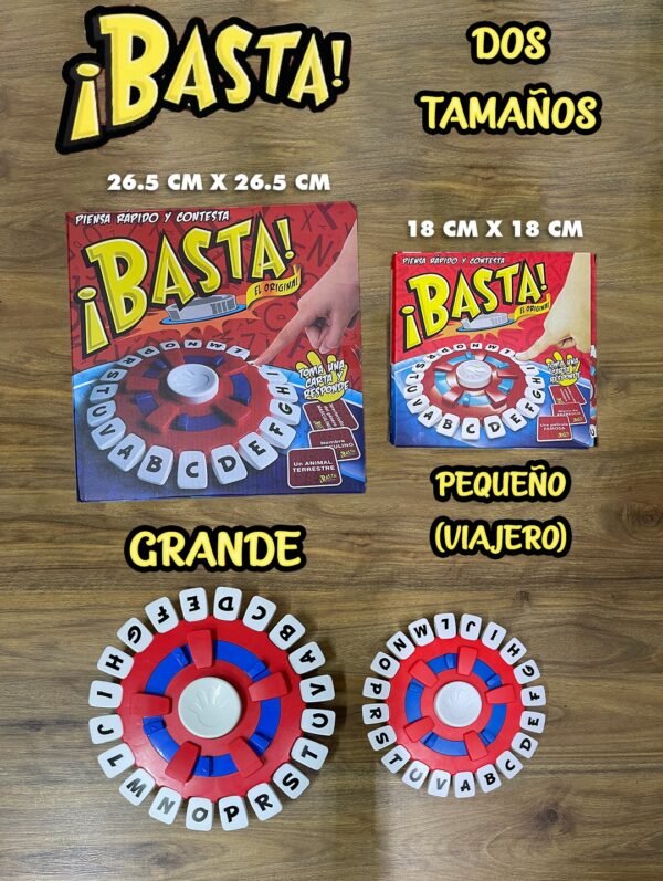 🎉 ¡BASTA! – El Clásico Juego Familiar de Agilidad Mental