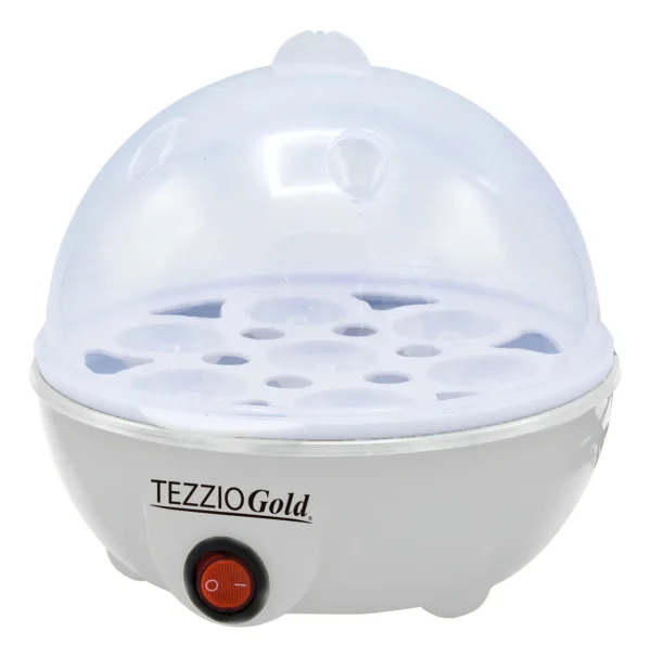🥚 Hervidor de Huevos Eléctrico Tezzio Gold – Cocción Perfecta y Sin Esfuerzo