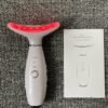 🌟 Masajeador Facial y de Cuello 3 en 1 con Luz LED – Rejuvenecimiento Total en Casa